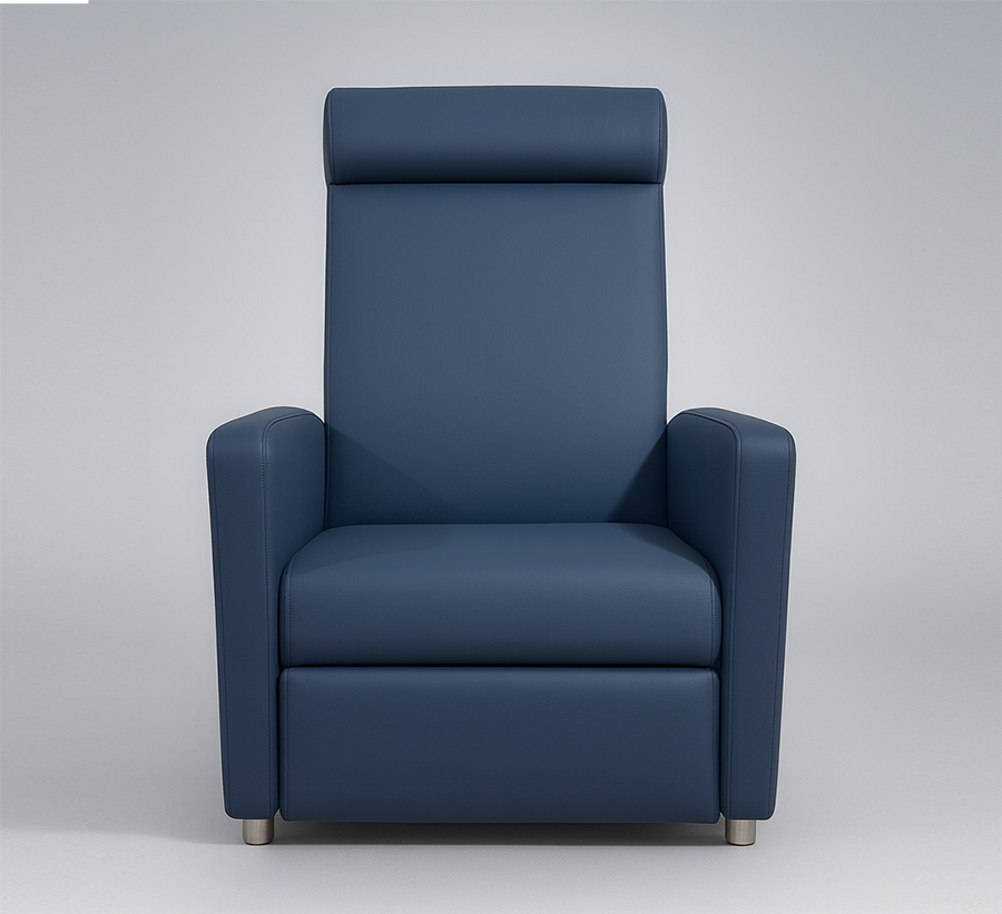 poltrona reclinable, silla reclinable, silla reclinomatic, silla hospitalaria