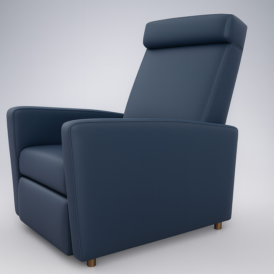 poltrona reclinable, silla reclinable, silla reclinomatic, silla hospitalaria