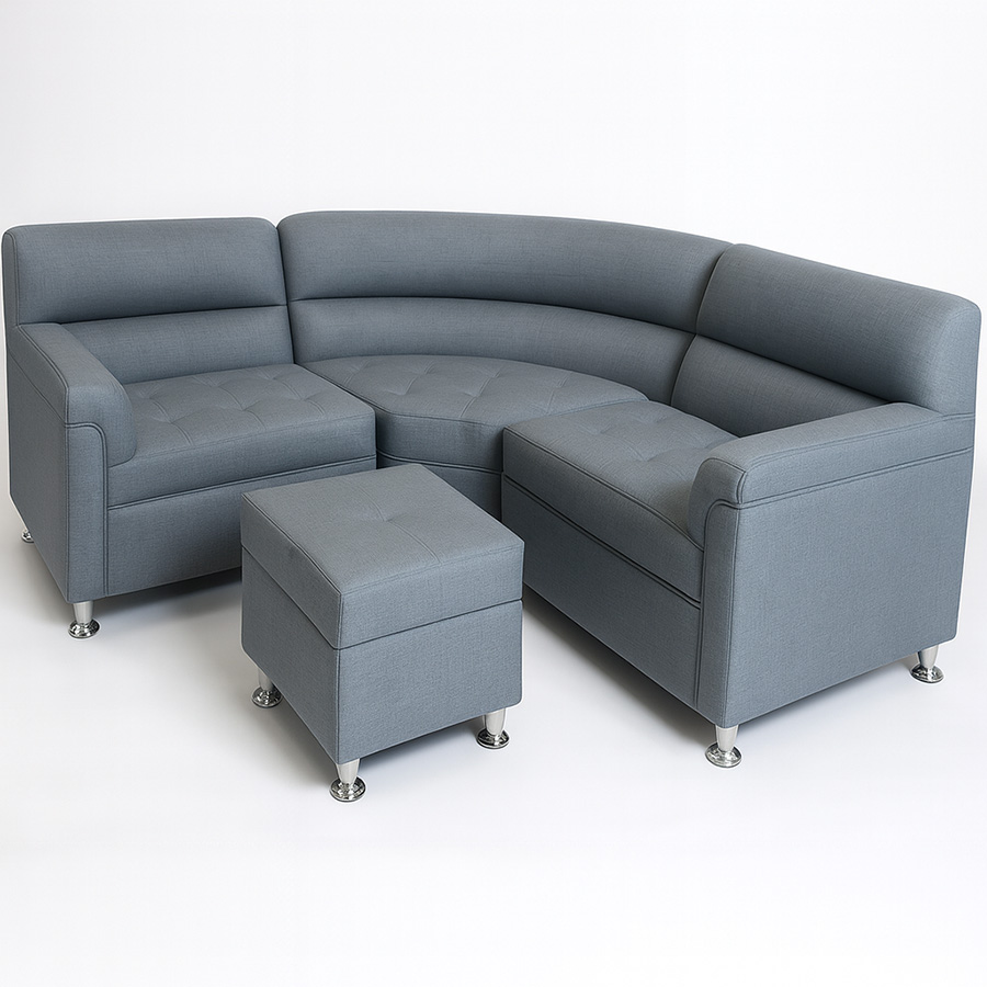 Sala riñonera esquinero curvo