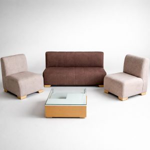 sala modular, sala 3 piezas, sala con sillas